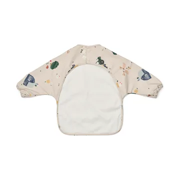 Merle 梅尔系列带袖儿童围兜 - Farmlife-Sandy - Liewood