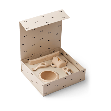 Mileah baby mealtime 套装 - Apple blossom - Liewood