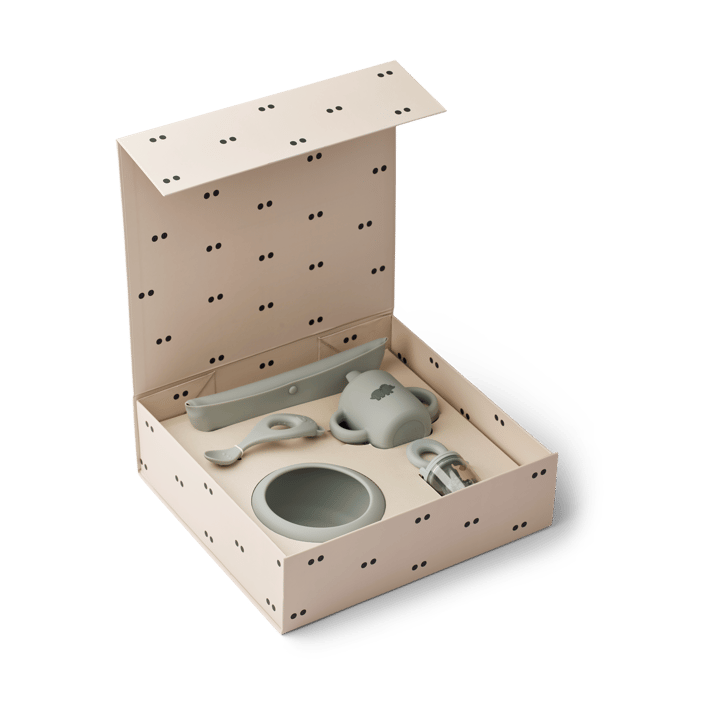 Mileah baby mealtime 套装, 鸽蓝色 Liewood