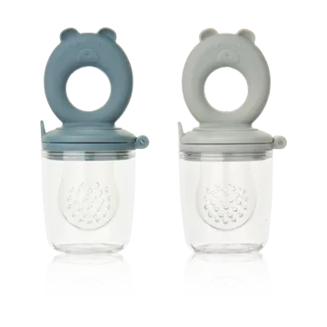 Miranda tasting button 2件 - Whale 蓝色-Dove 蓝色 - Liewood