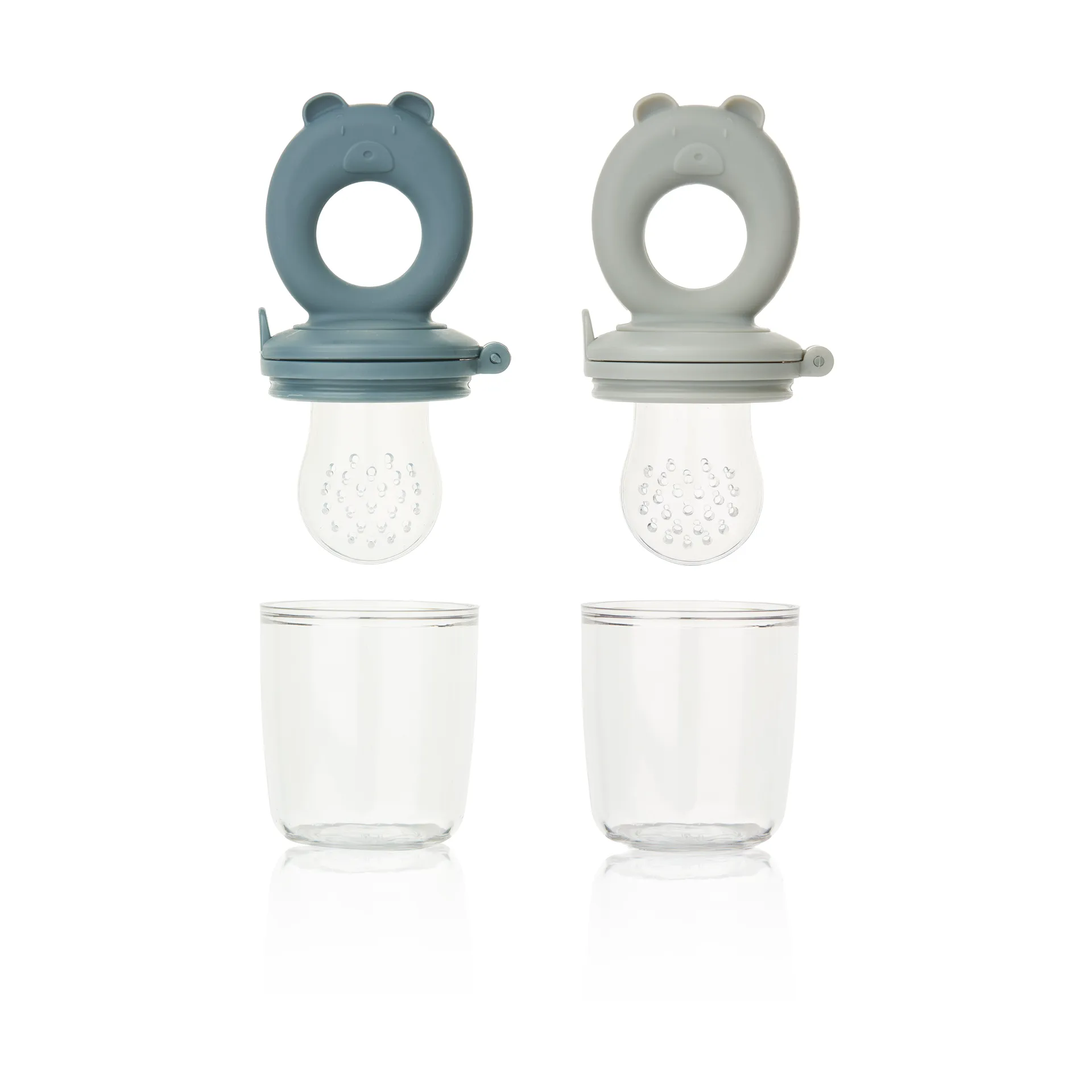 Miranda tasting button 2件, Whale 蓝色-Dove 蓝色 Liewood