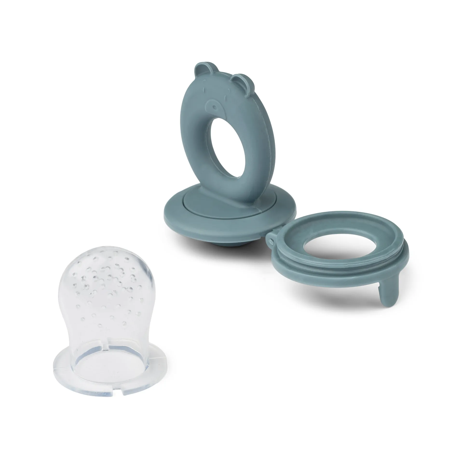 Miranda tasting button 2件, Whale 蓝色-Dove 蓝色 Liewood