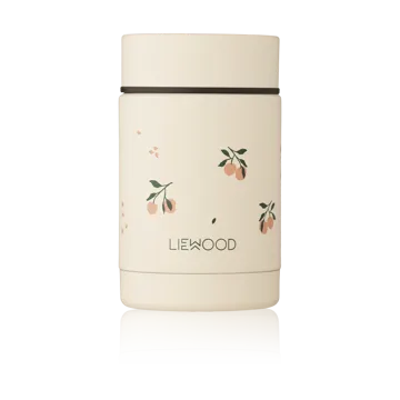 Nadja食物保温瓶 0.25升 - 桃色_贝壳色混色 - Liewood