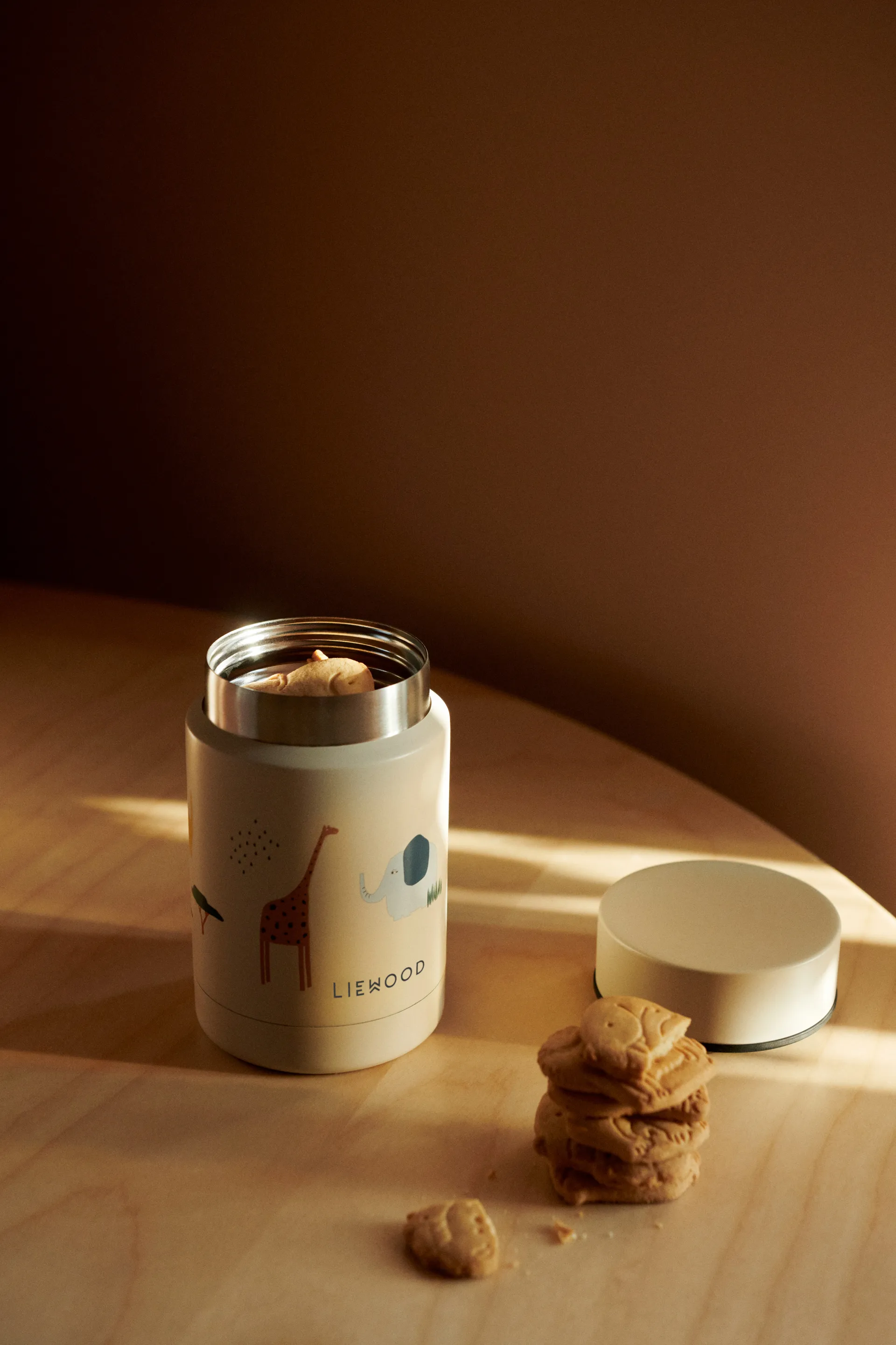 Nadja food 热水瓶0.25 L, Safari sandy mix Liewood