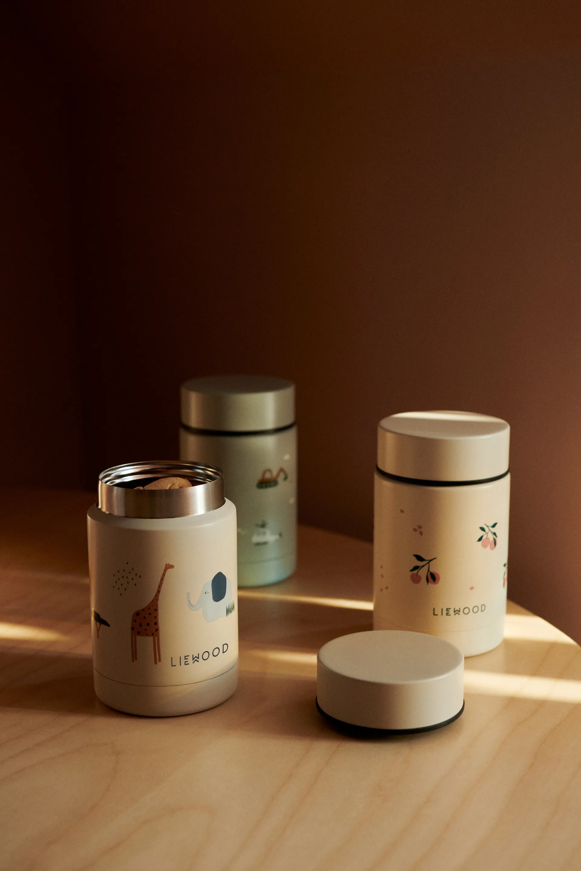 Nadja food 热水瓶0.25 L, Vehicles-dove 蓝色 mix Liewood