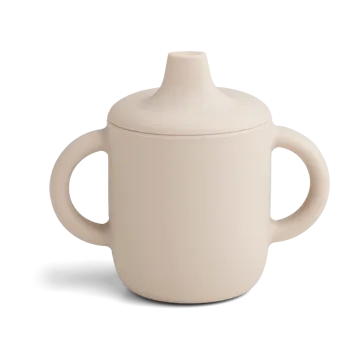 Neil吸管杯 150ml - 沙色 - Liewood