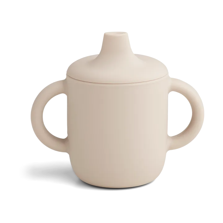 Neil吸管杯 150ml - 沙色 - Liewood