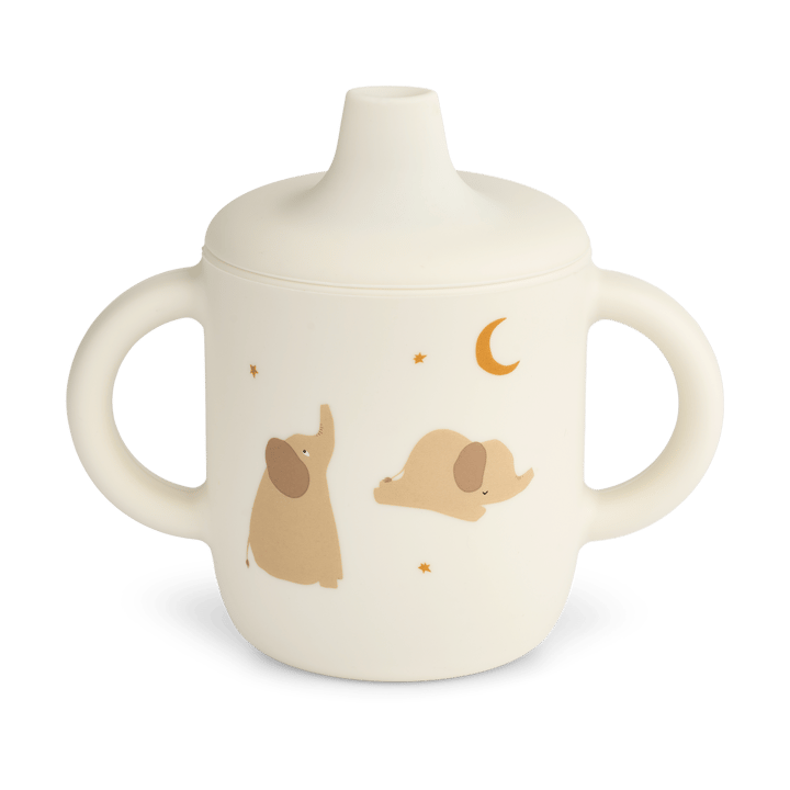 Neil sippy 杯子 15 cl - 大象-奶油黄 - Liewood