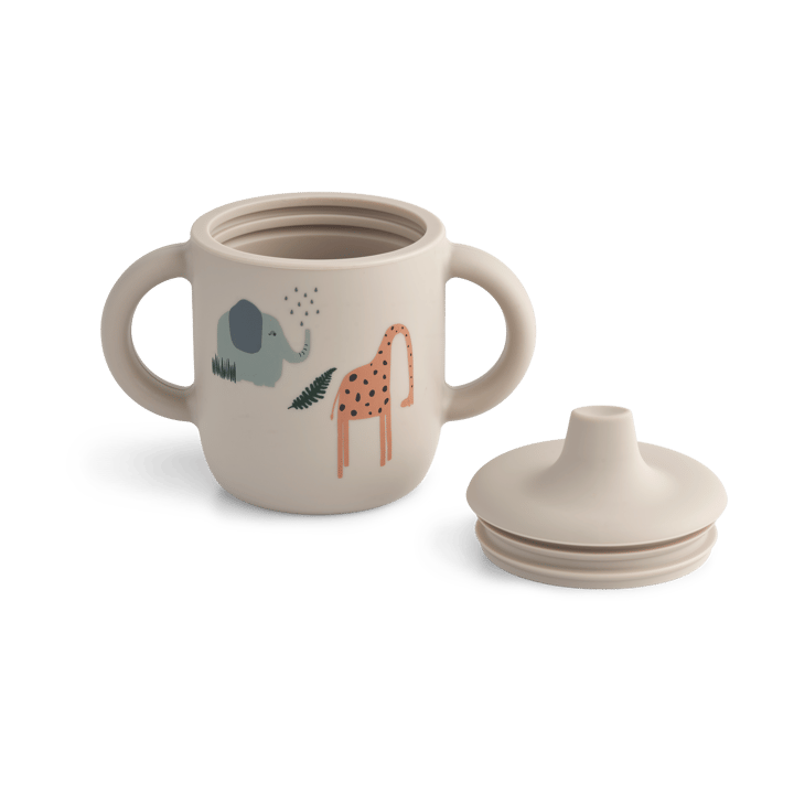 Neil sippy 杯子 15 cl, Safari sandy mix Liewood