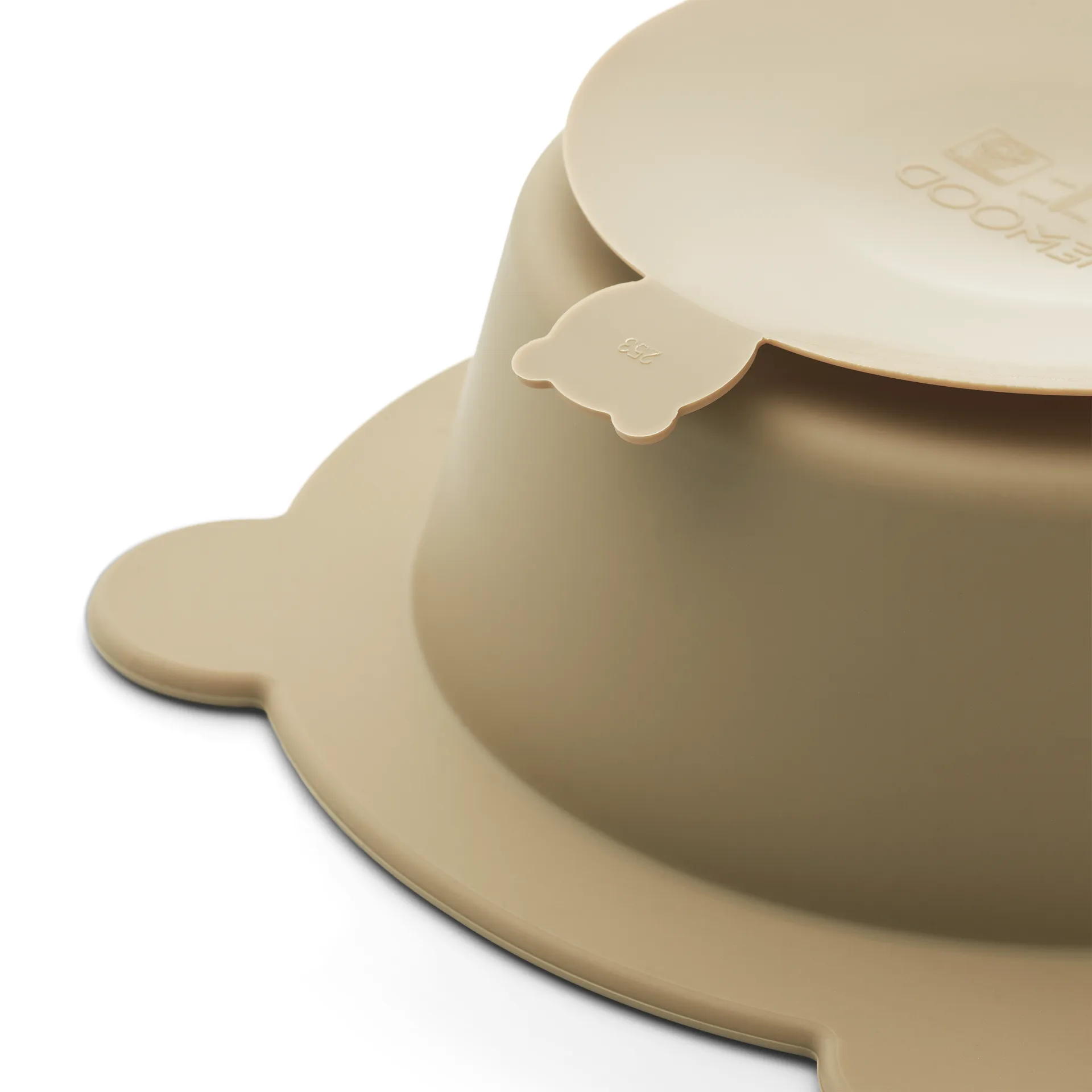 Peony 碗 （带吸盘的） Ø16 cm 2件, Sandy-燕麦色 Liewood