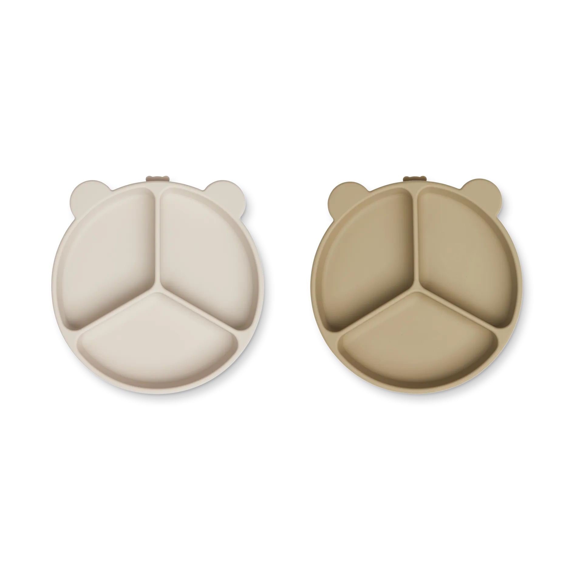 Stacy divided 儿童 盘子 两件套装, Sandy-燕麦色 Liewood