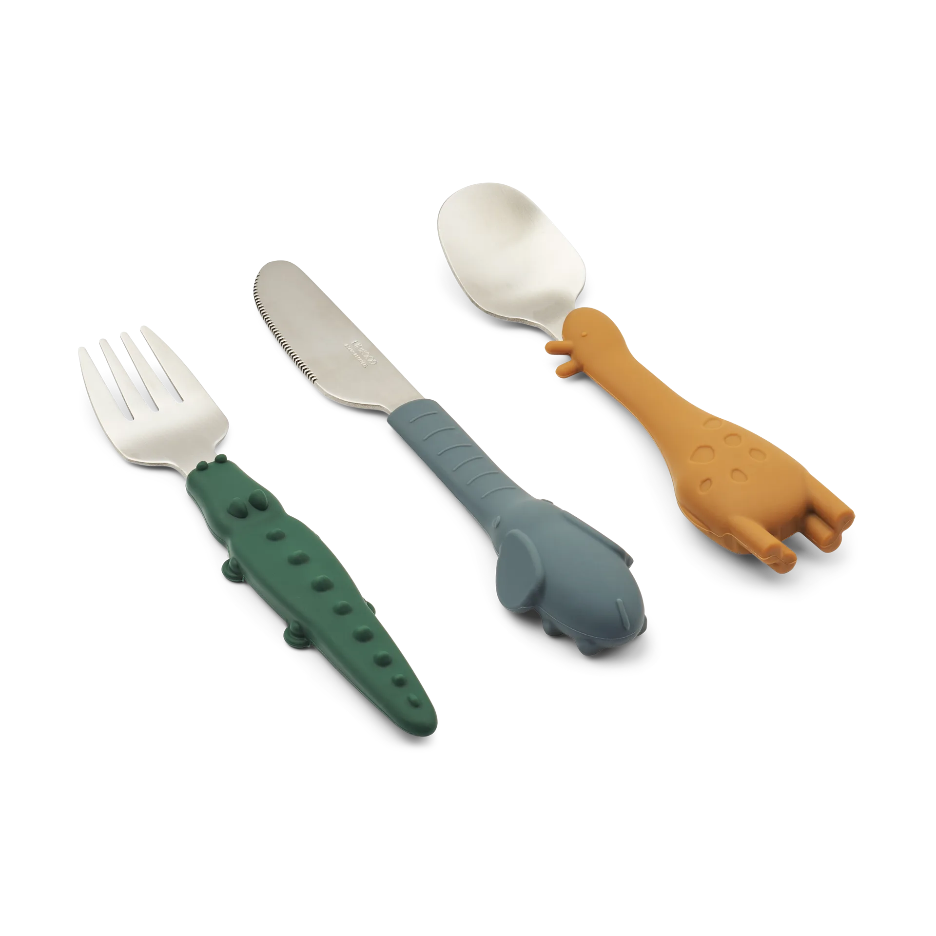 Tove all together 刀叉勺 套装 3件, Golden caramel mix Liewood