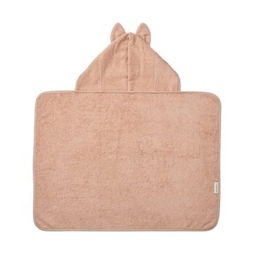 Vilias rabbit hooded 浴巾 60x80 cm - Pale Tuscany - Liewood