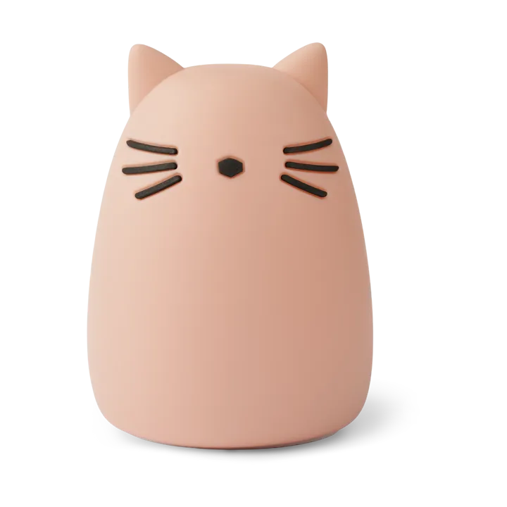 Winston 猫咪夜灯 - 猫咪玫瑰色 - Liewood