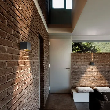 Box Mini Up/Down 壁灯 - 黑色 - Light-Point