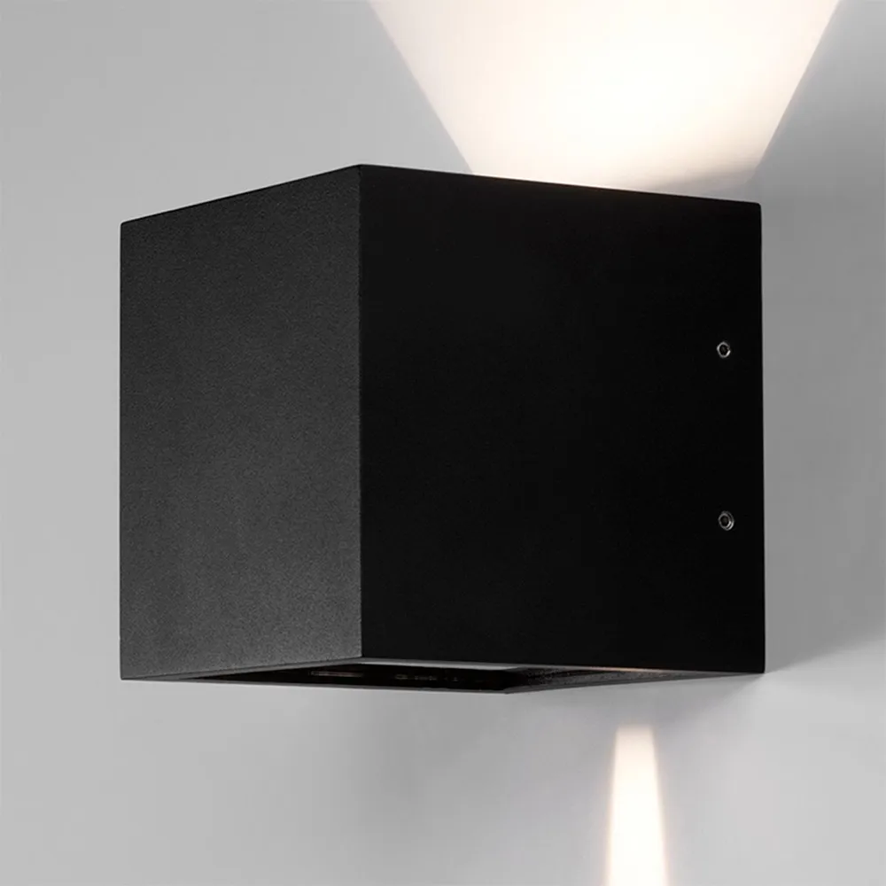 Cube XL Up/Down 壁灯, 黑色 Light-Point