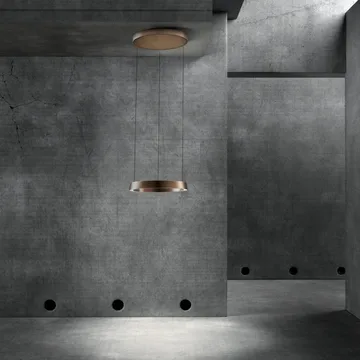 Edge round Ø40 吊灯 switch tune - 玫瑰色 金色 - Light-Point