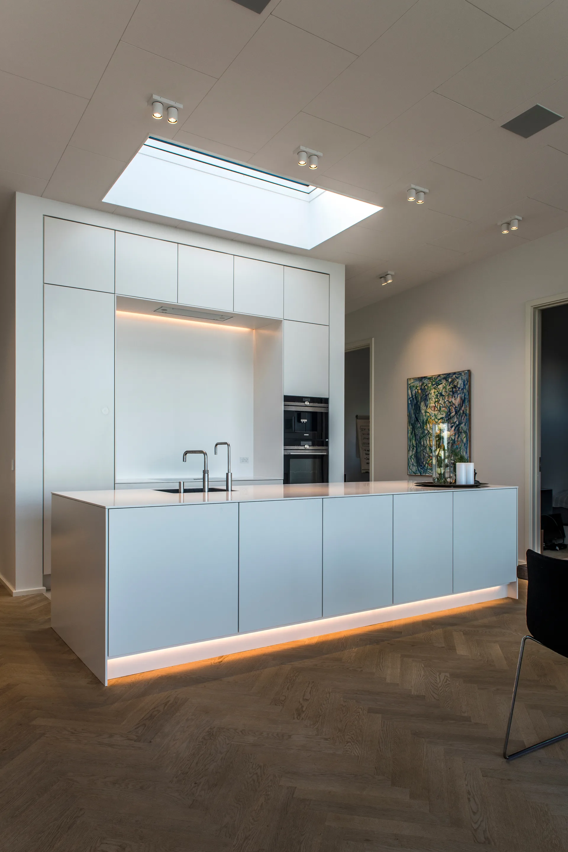 Focus 2 wall 和 吊灯 switch tune, 白色 Light-Point