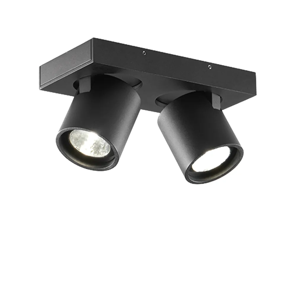 Focus Mini 2 壁吸两用灯, 黑色, 3000 kelvin Light-Point