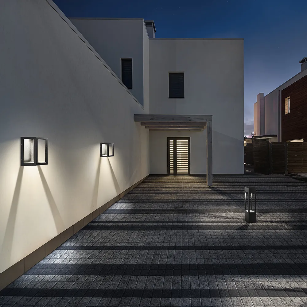 Lantern W2 壁灯, 黑色 Light-Point