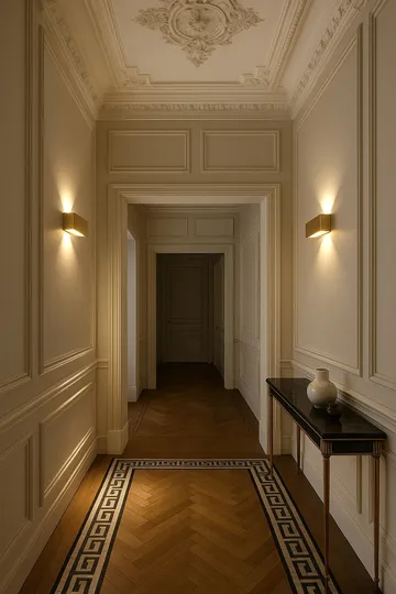 Linea W3 壁灯 switch tune - 黄铜, 7x60 cm - Light-Point