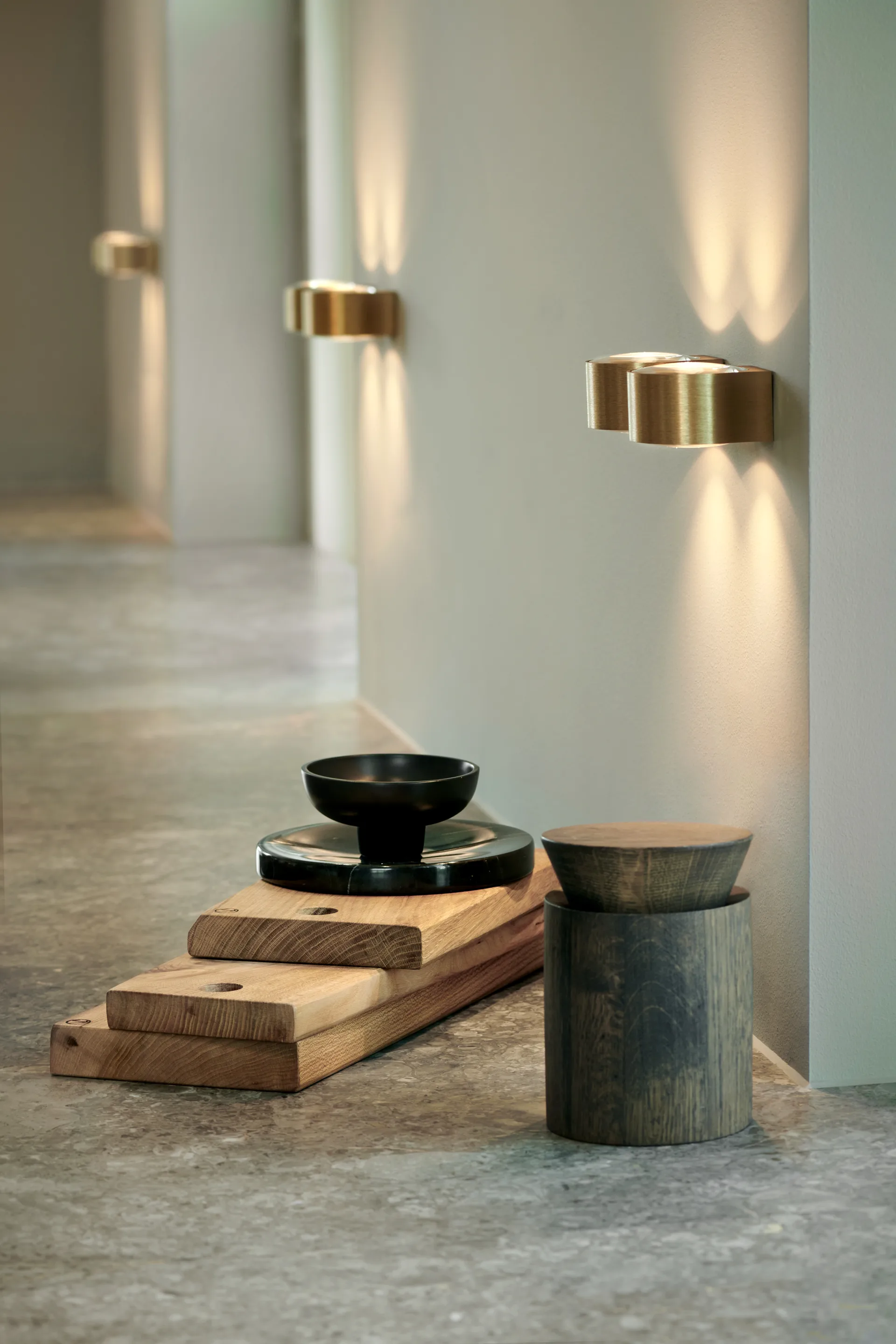 Orbit 壁灯 W1 2700K, 黄铜 Light-Point