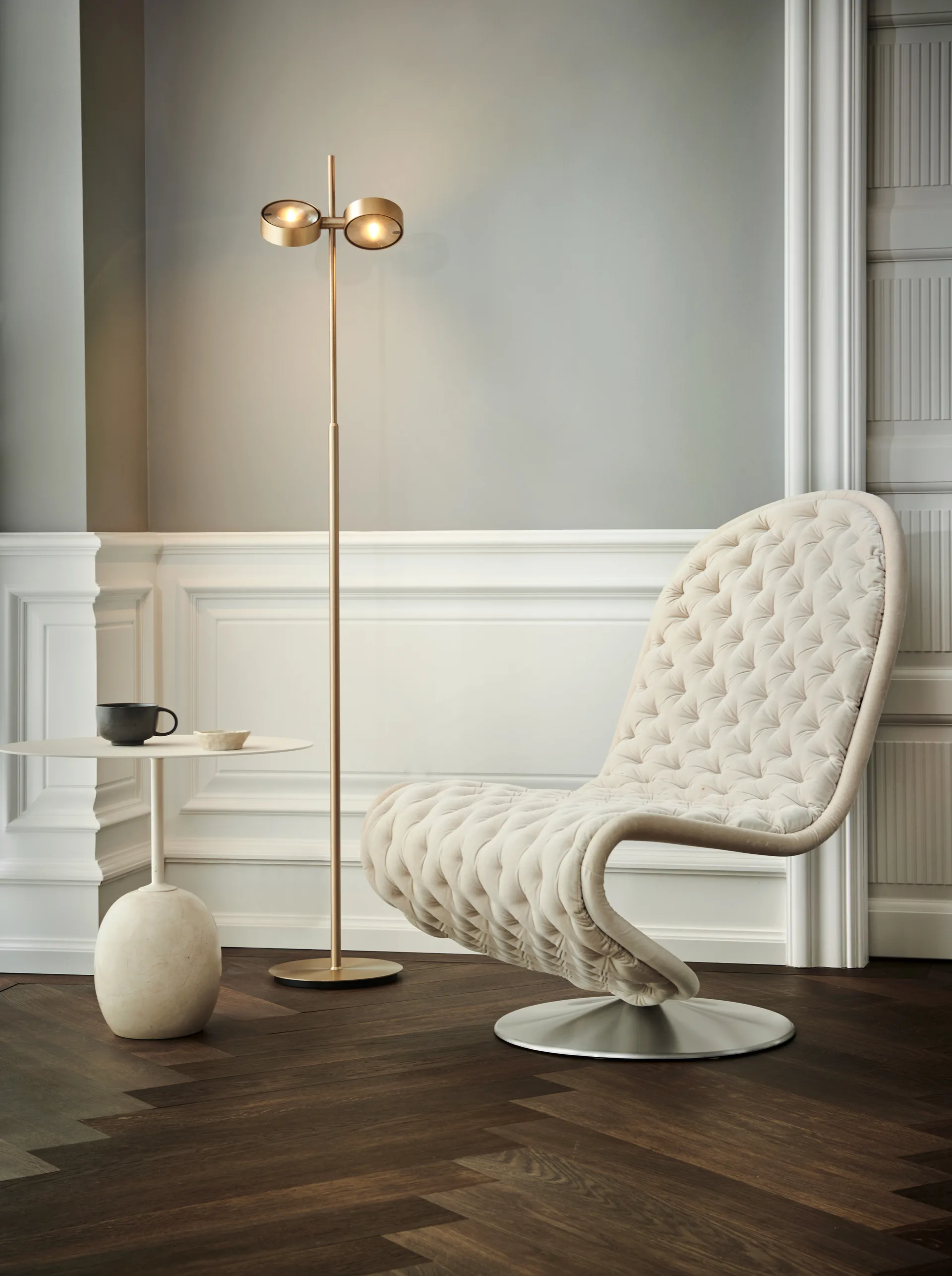 Orbit 落地灯, 黄铜 Light-Point