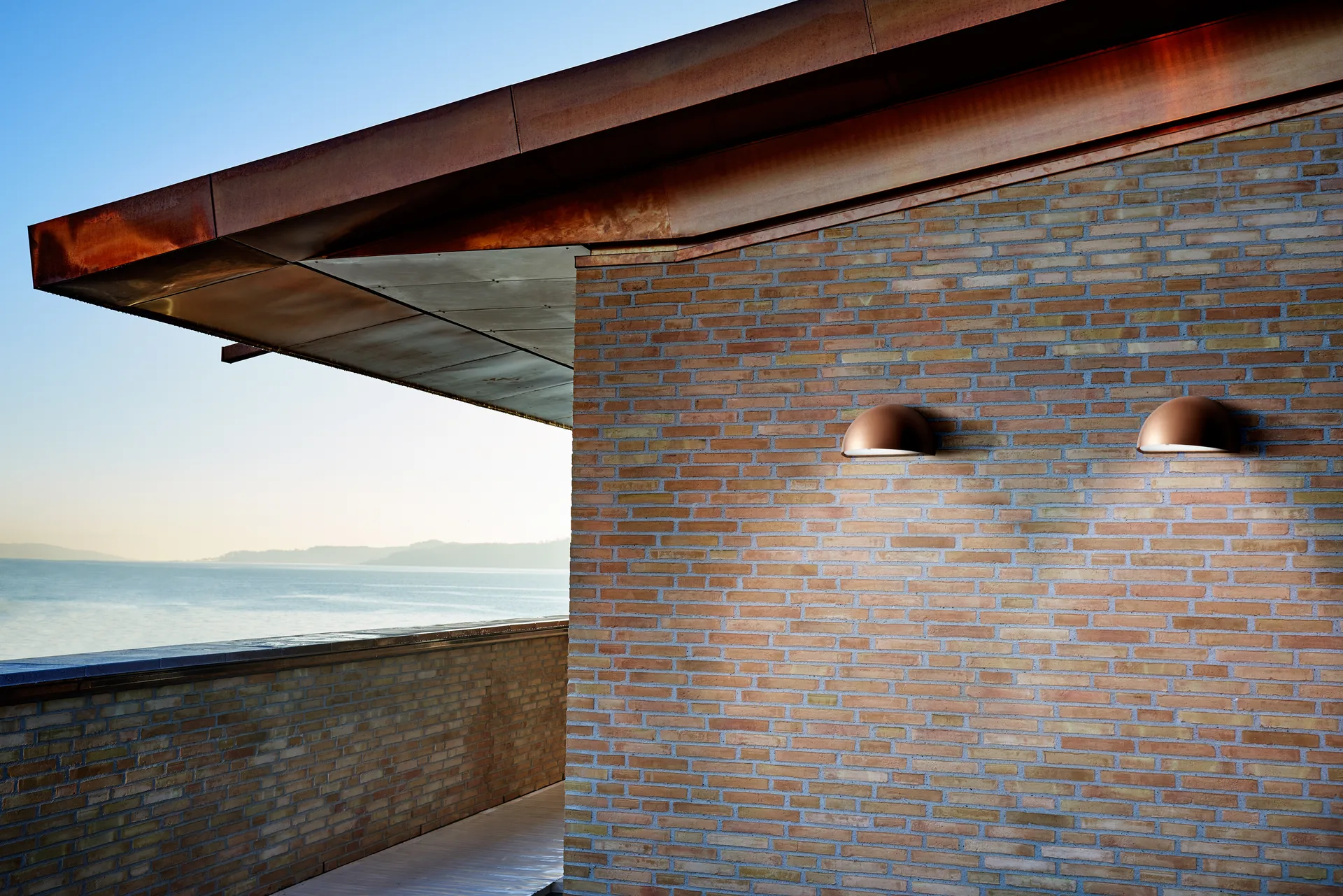 Rørhat 壁灯, Copper raw, LED Light-Point