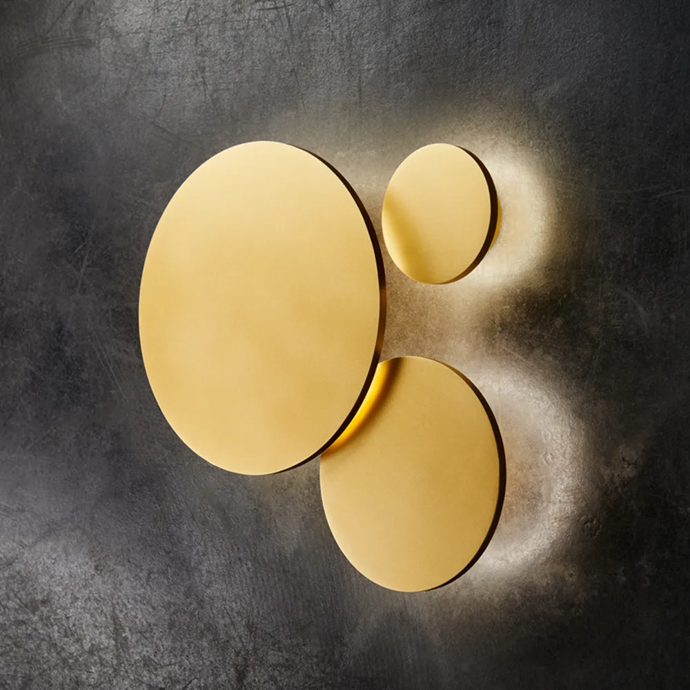 Soho W2 壁灯, Gold, 3000 kelvin Light-Point