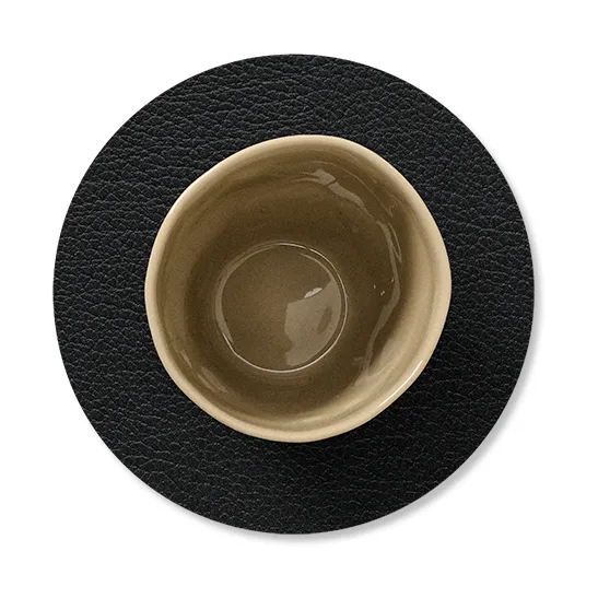 Bull圆形杯垫, 黑色 LIND DNA