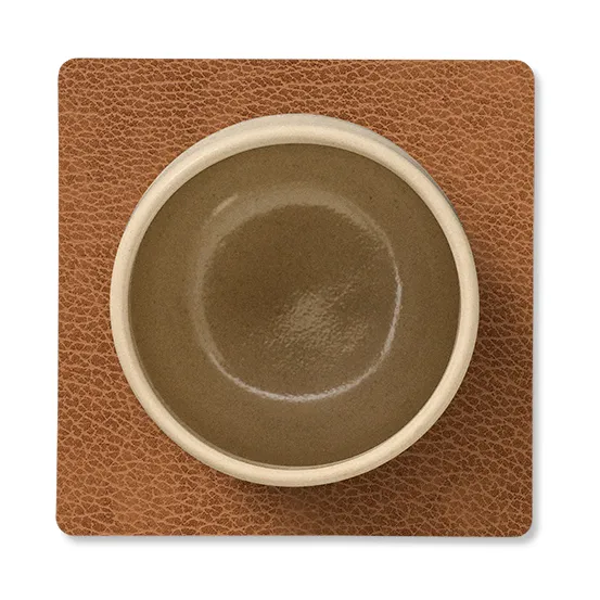 Bull方形杯垫, 自然色 LIND DNA