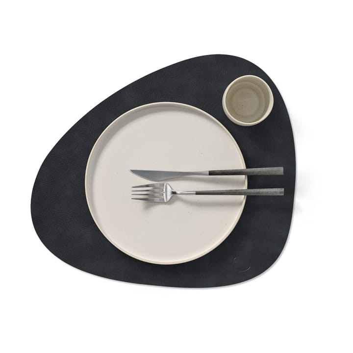 Cloud 餐垫  reversible curve L 1 pcs, 黑色-红色 LIND DNA