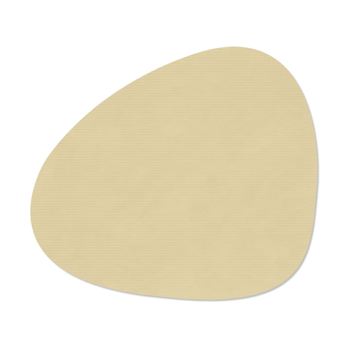 Corduroy 餐垫 curve L - Lemon Sorbet - LIND DNA