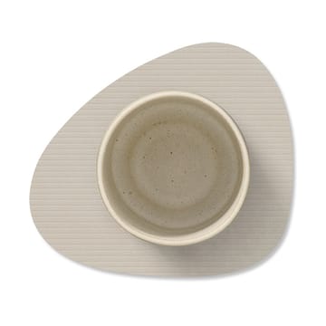 Corduroy 杯垫 curve - Oyster 白色 - LIND DNA
