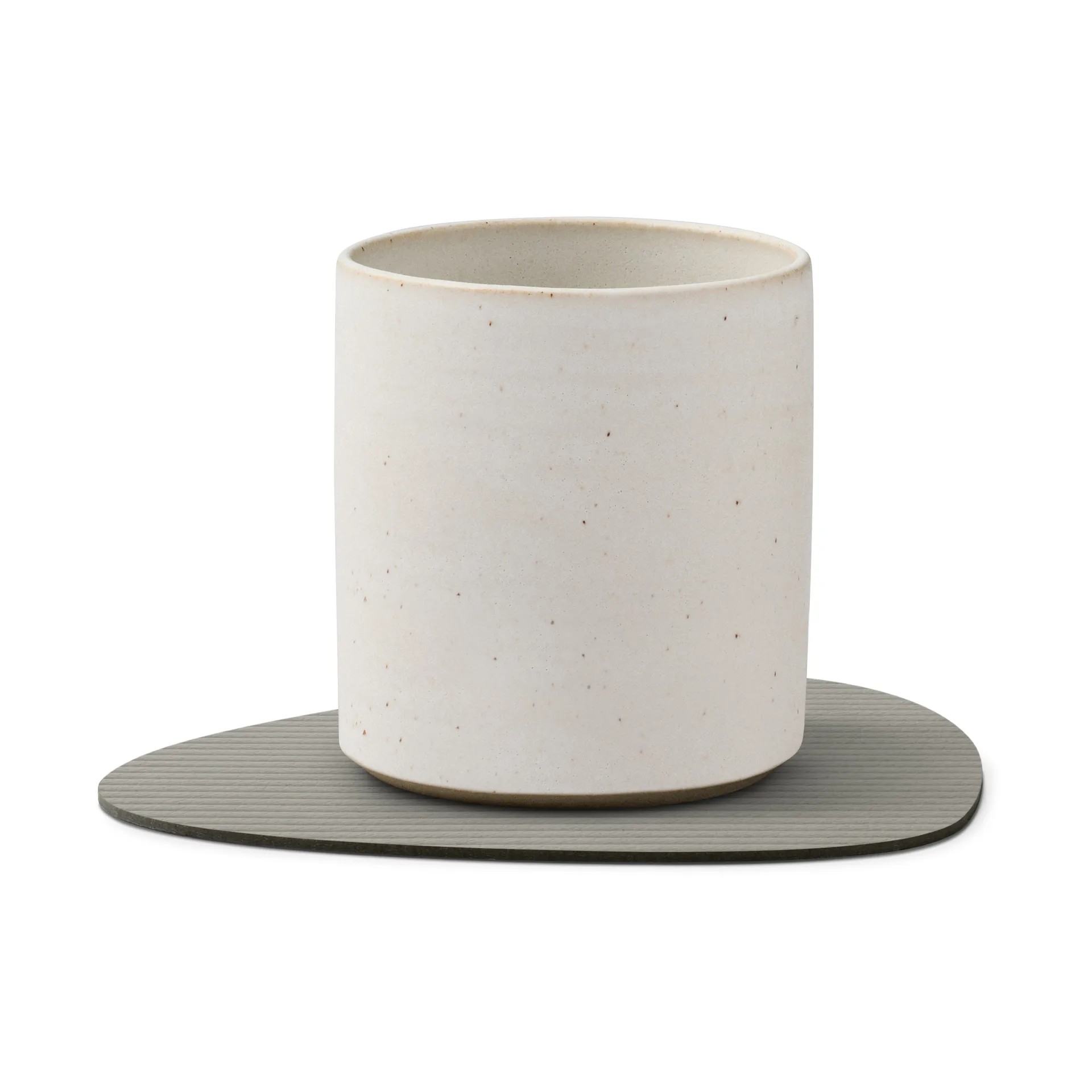 Corduroy 杯垫 curve, 浅灰色 LIND DNA