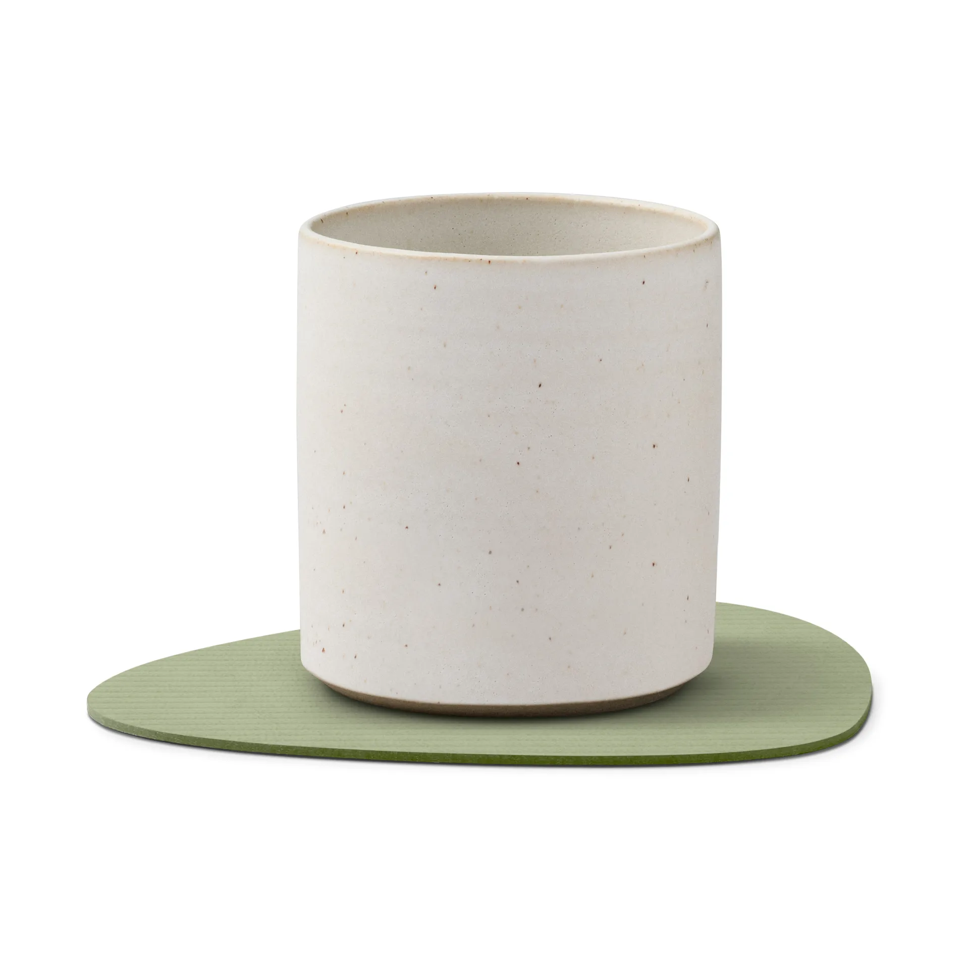 Corduroy 杯垫 curve, 橄榄色 绿色 LIND DNA