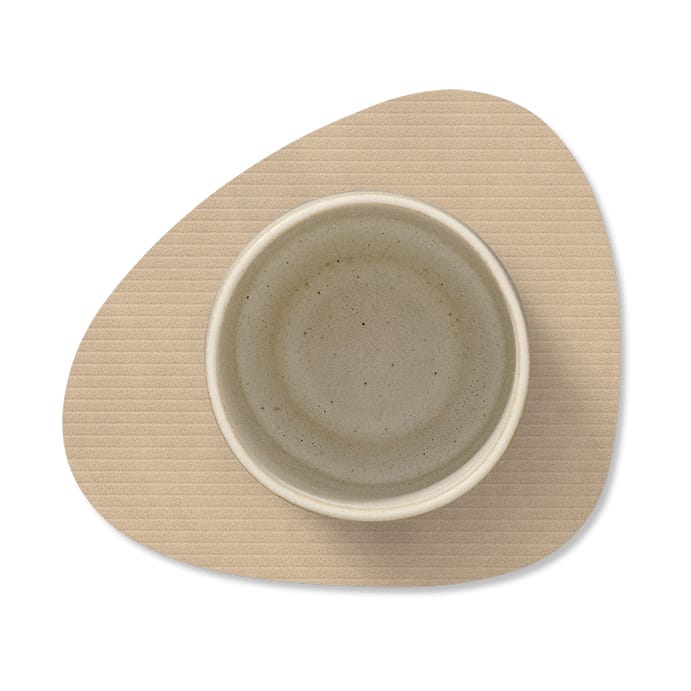 Corduroy 杯垫 curve, 沙色 LIND DNA