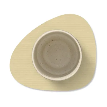 Corduroy系列弧形杯垫 - Lemon Sorbet - LIND DNA