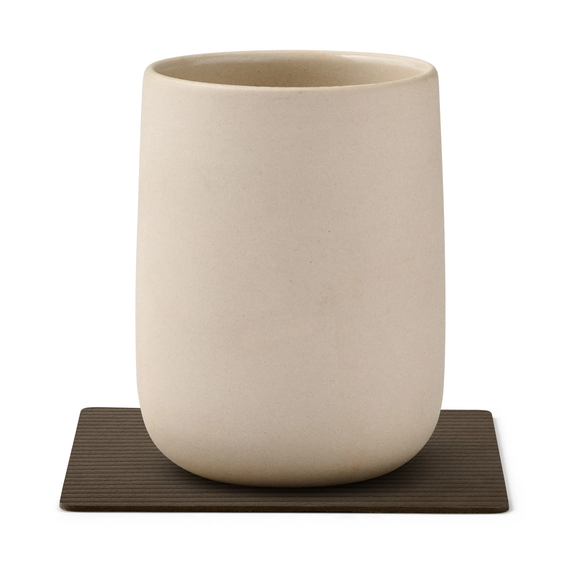 Corduroy 杯垫 square, Caviar LIND DNA