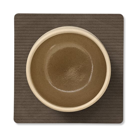 Corduroy 杯垫 square, Caviar LIND DNA