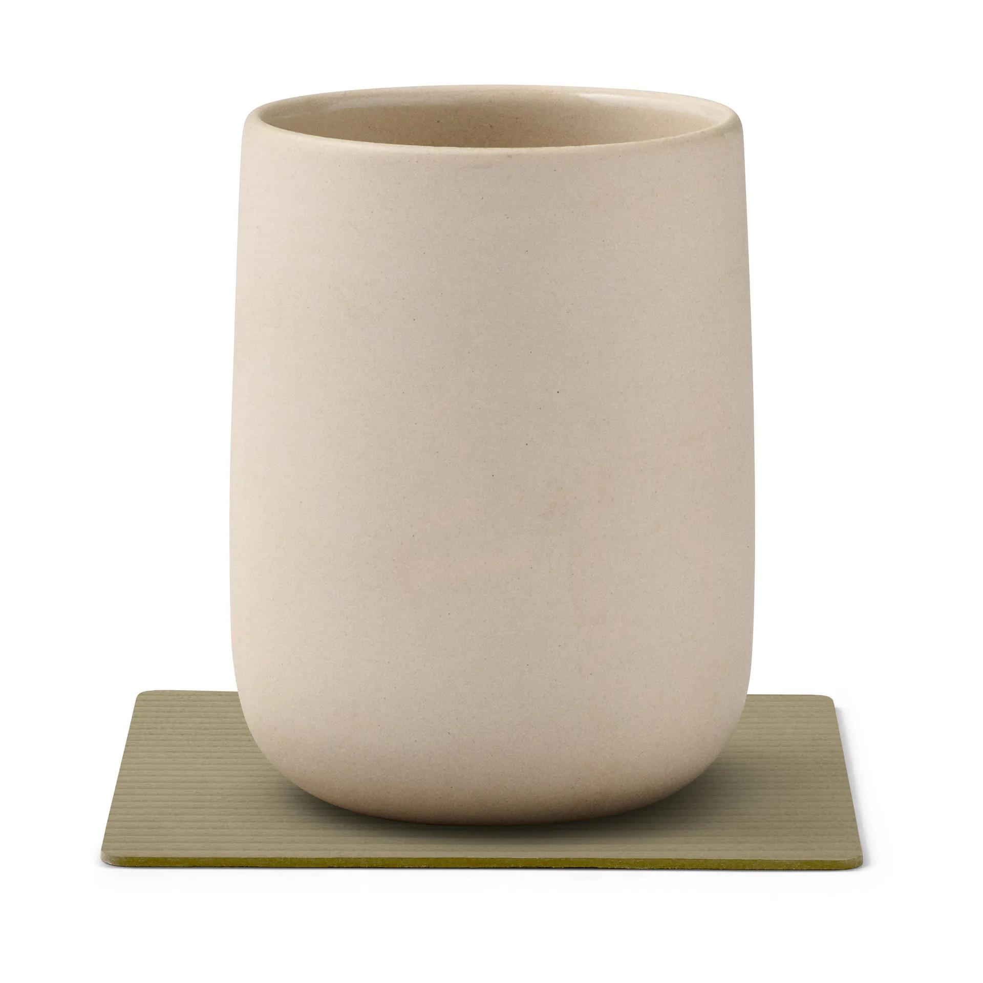 Corduroy 杯垫 square, Herbal Dust LIND DNA