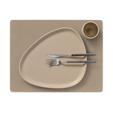 Corduroy 餐垫 square L - Clay 褐色 - LIND DNA