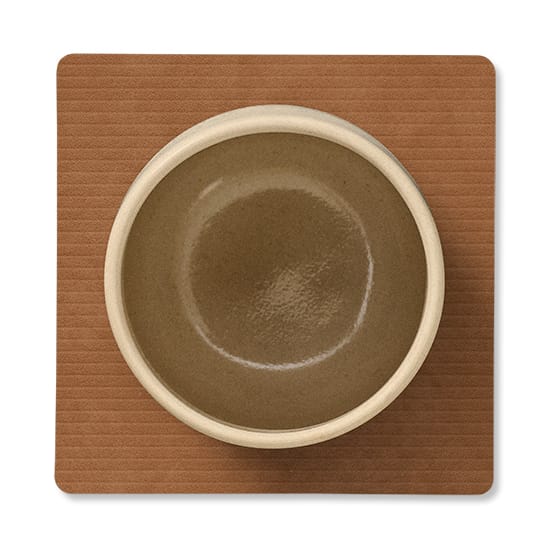 Corduroy 杯垫 square, Nature LIND DNA