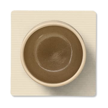Corduroy 杯垫 square - Vanilla - LIND DNA