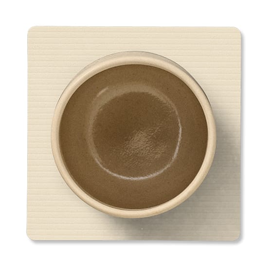 Corduroy 杯垫 square, Vanilla LIND DNA