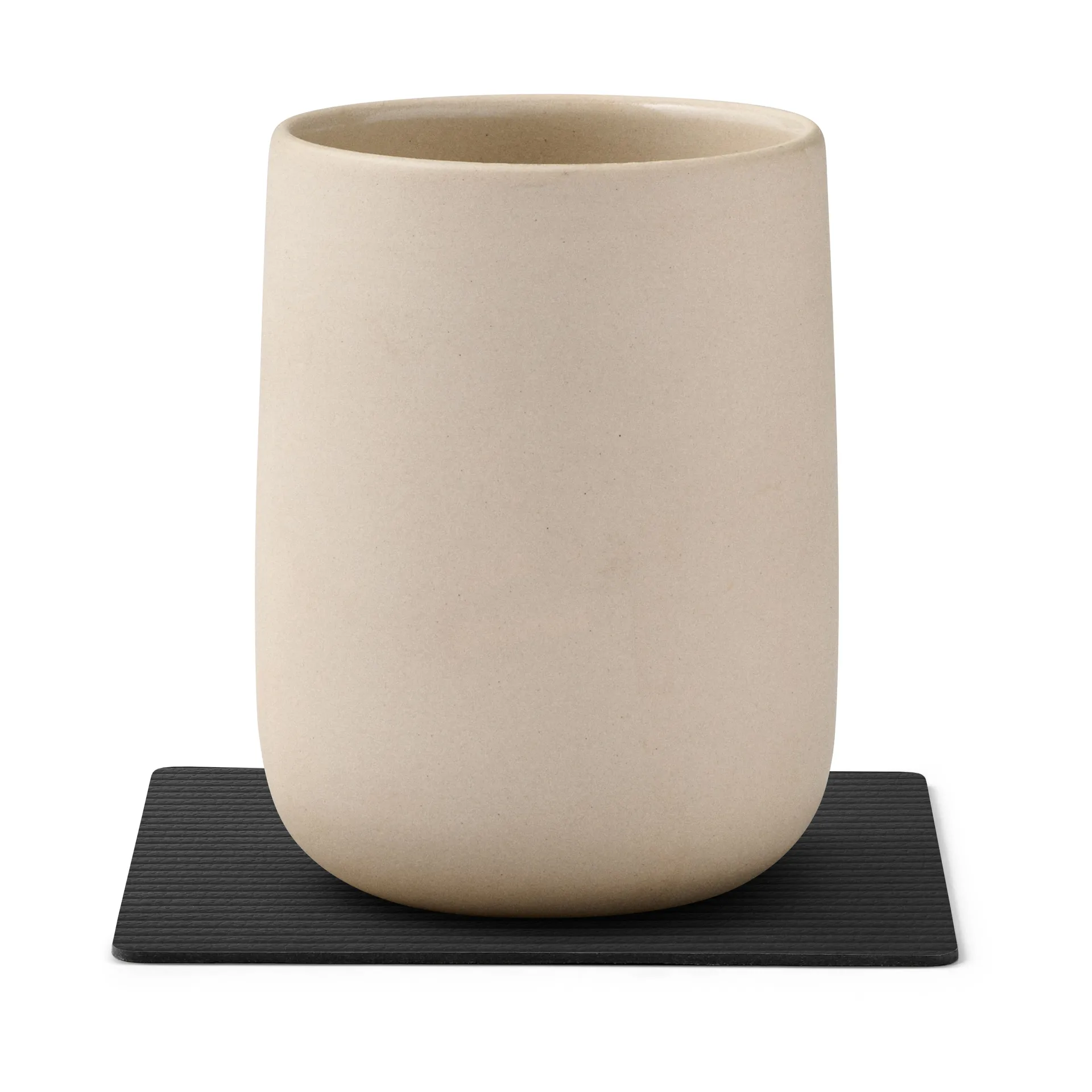 Corduroy 杯垫 square, 黑色 LIND DNA