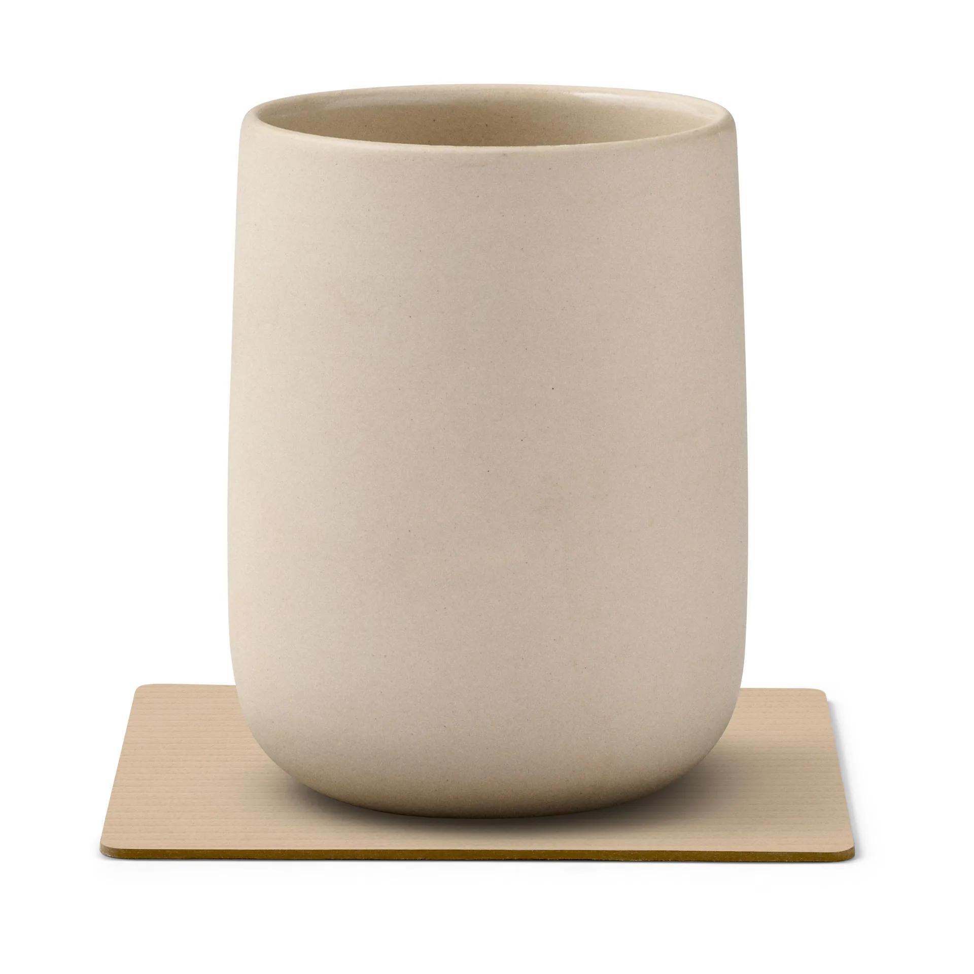 Corduroy 杯垫 square, 沙色 LIND DNA