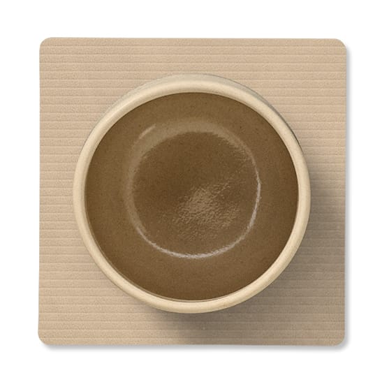 Corduroy 杯垫 square, 沙色 LIND DNA