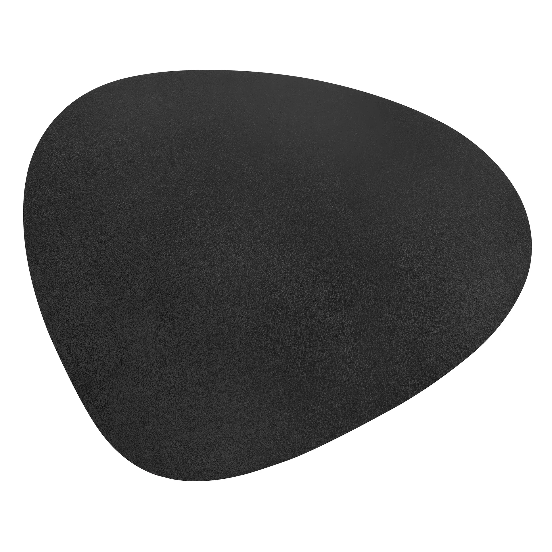 Curve Bwool XXL皮革地毯, 黑色 LIND DNA