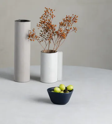 Curve Stoneware 碗 小号 10x11cm - 藏蓝色 - LIND DNA